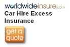 Car Hire Excess Insurance from Worldwideinsure.com logo