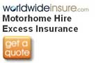 Motorhome and Campervan Hire Excess Insurance from Worldwideinsure.com logo