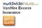 Van hire excess insurance from Worlwideinsure  logo